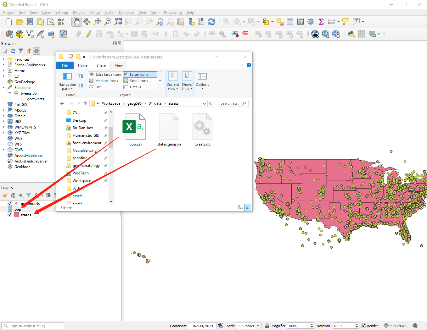 Practical Exercise 3: Spatial database management using SpatiaLite ...